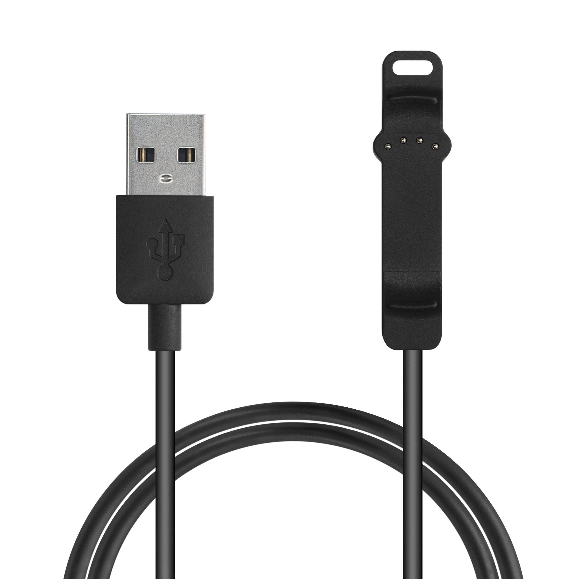 kwmobile Smartwatch Ladekabel für Polar Unite Smartphone-Ladegerät (1-tlg., USB Ladekabel für Smartwatch Aufladekabel - Fitnesstracker Ersatzkabel)