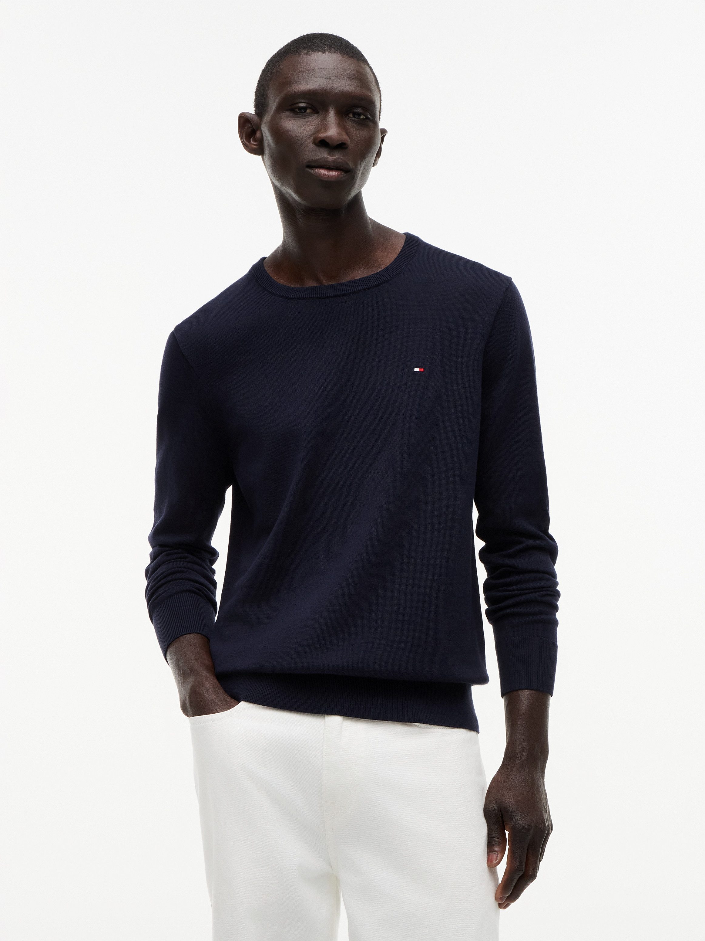 Rundhalspullover ESSENTIAL COTTON
