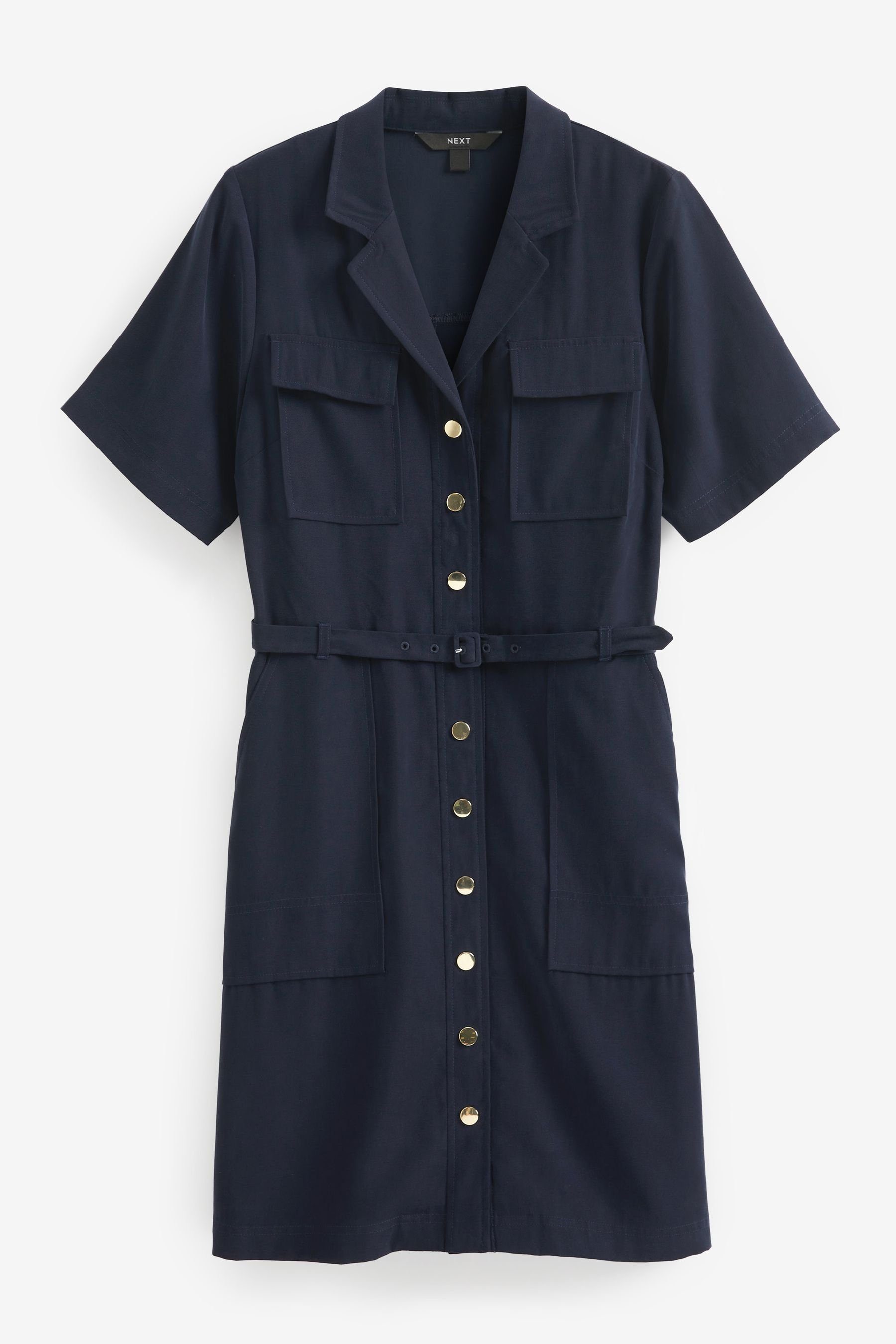 Next Minikleid Tailliertes Minikleid mit Taschendetail günstig online kaufen