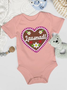 Shirtracer Shirtbody Lausmadl Lebkuchenherz Mode für Oktoberfest Baby Outfit