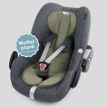 Liebes von priebes Autositzbezug COOLAIR 0, Sitzauflage für Babyschale, Funktionssitzauflage mit Baumwo