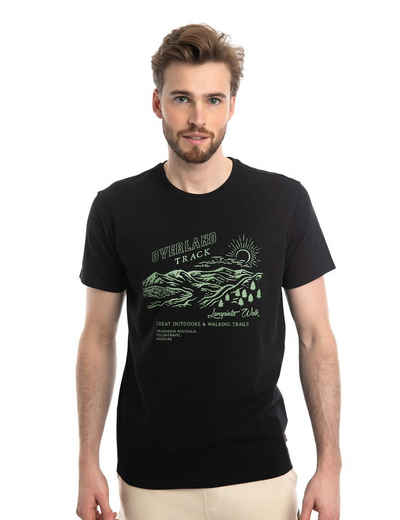 ROADSIGN australia T-Shirt Overland track (1, 1-tlg) mit Rundhalsausschnitt & Print, 100 % Bio- Baumwolle