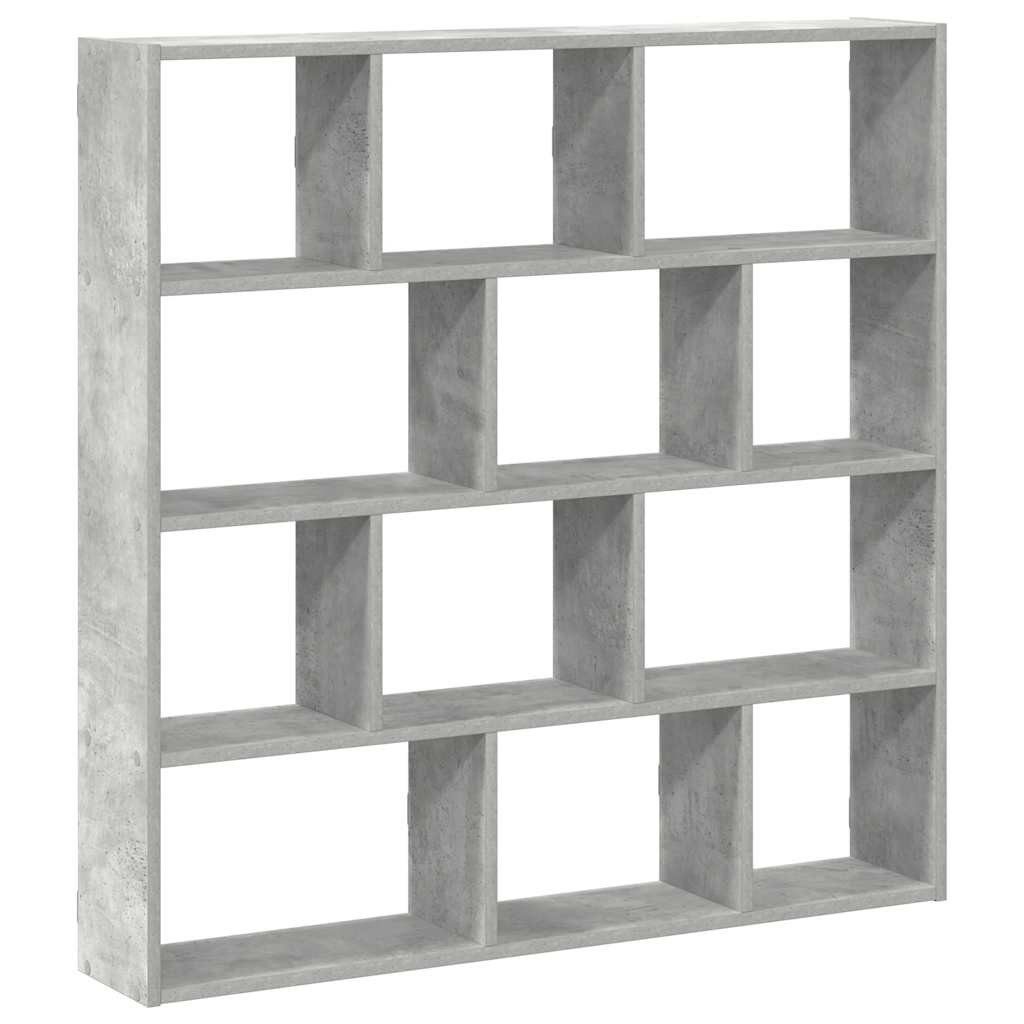 vidaXL Regal Würfelregal 12 Fächer Betongrau Holzwerkstoff, 1-tlg. günstig online kaufen