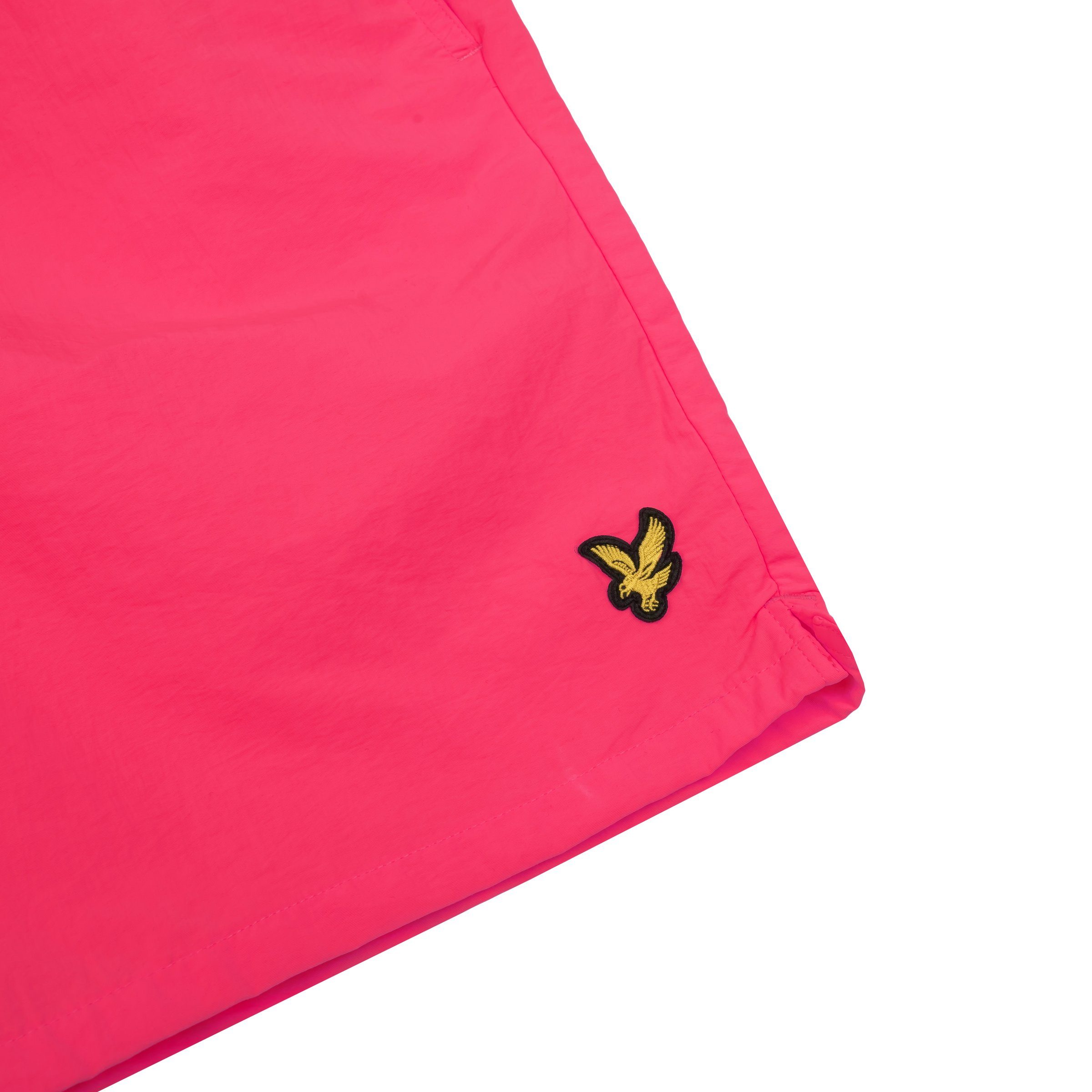 Lyle & Scott Badeshorts Lyle Plain pink electric Scott & Badeshorts Herren