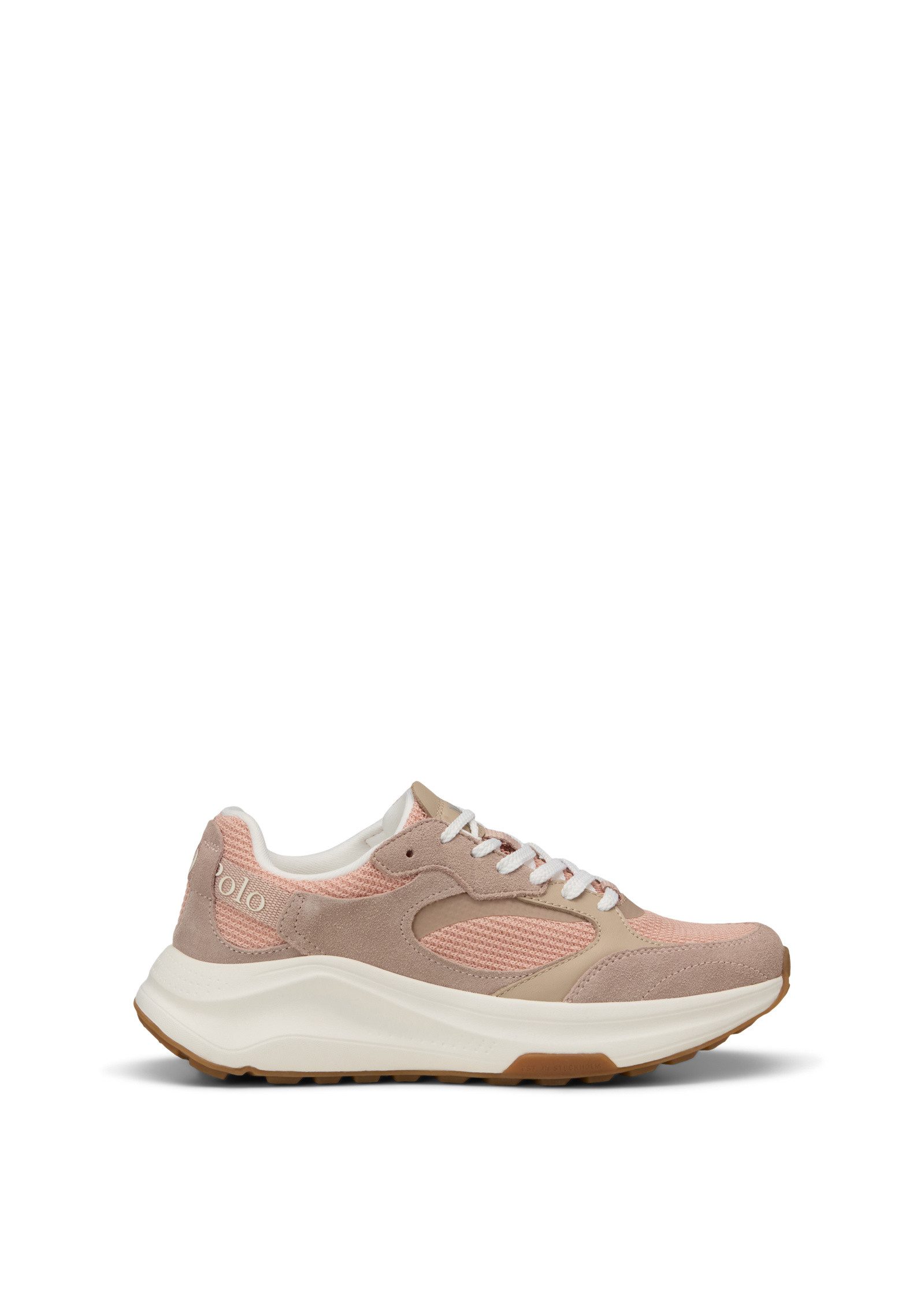 Marc O'Polo aus Rindleder mit Mesh-Einsatz Sneaker