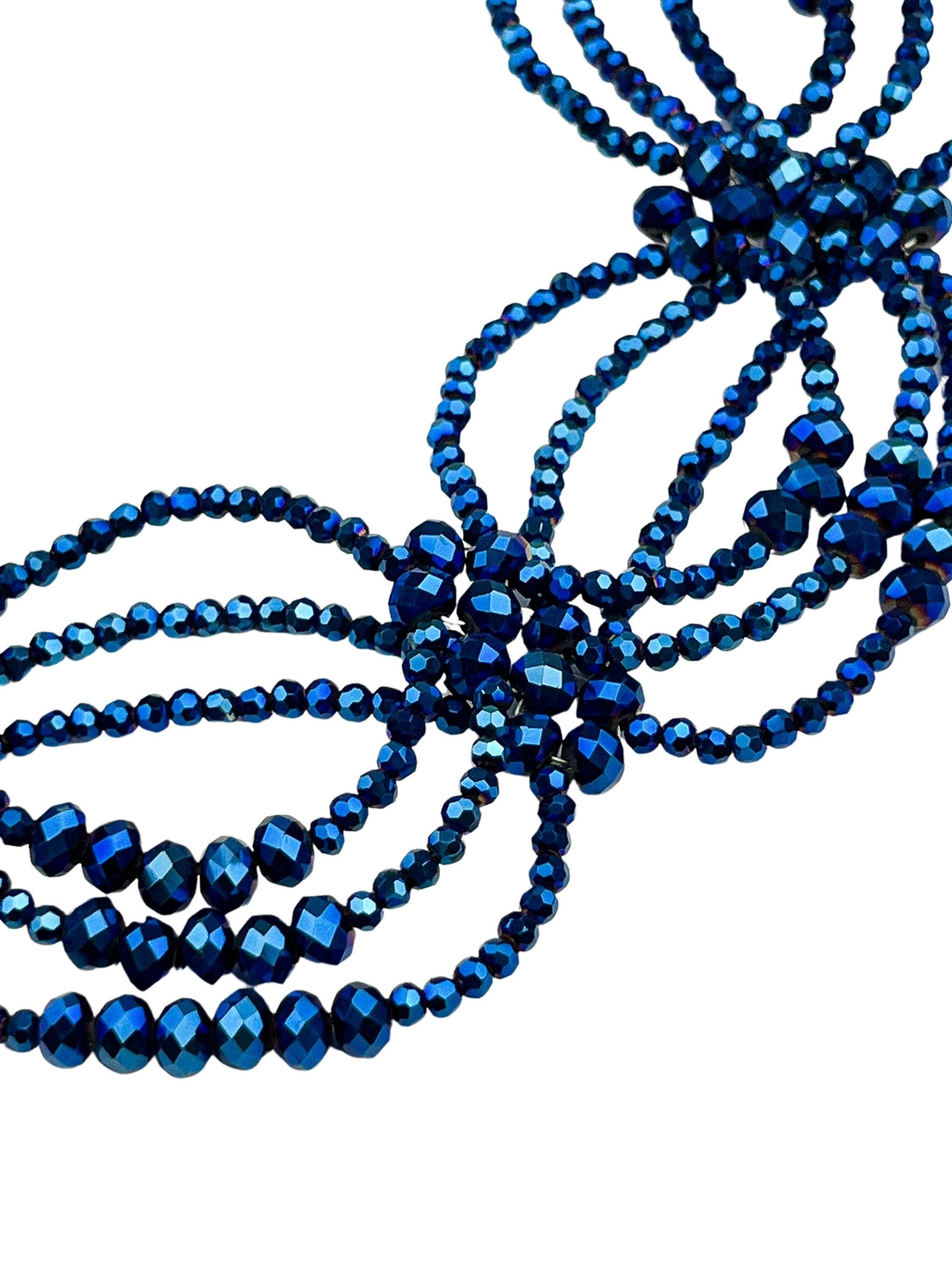COLLEZIONE ALESSANDRO Kette mit Anhänger Pearl, aus facettierten Glasperlen
