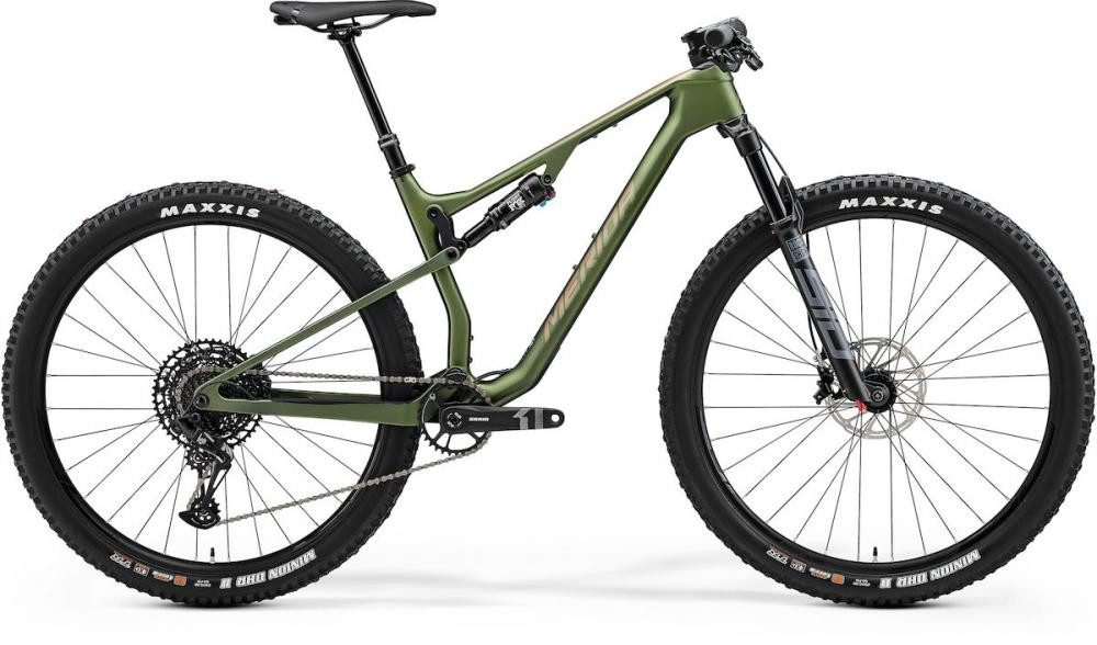 Merida Cityrad Merida NINETY-SIX 6000 III2 S grün/grün - vollgefederte Cross-Country-
