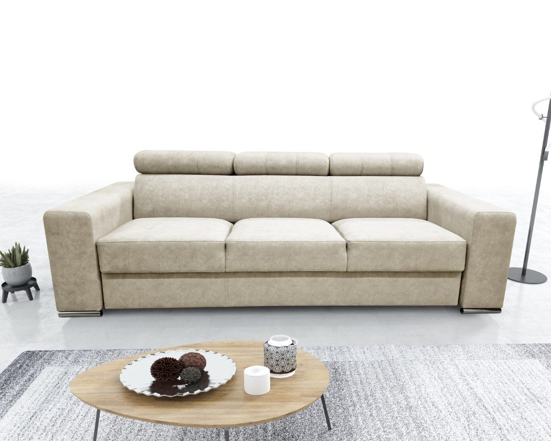 Deine Möbel 24 Sofa Couch 3-Sitzer günstig online kaufen