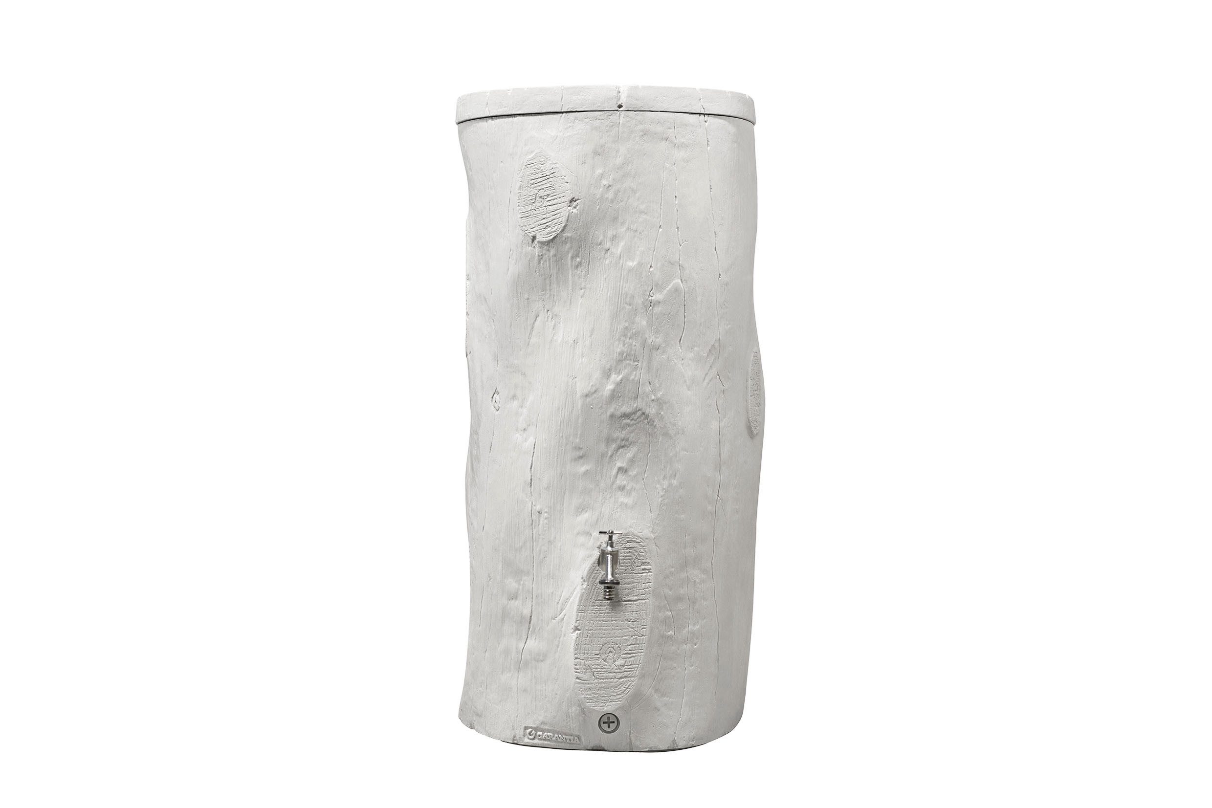GARANTIA Regentonne Regentonne WOODSTOCK Baumstamm 250 Liter greywood, 250 l