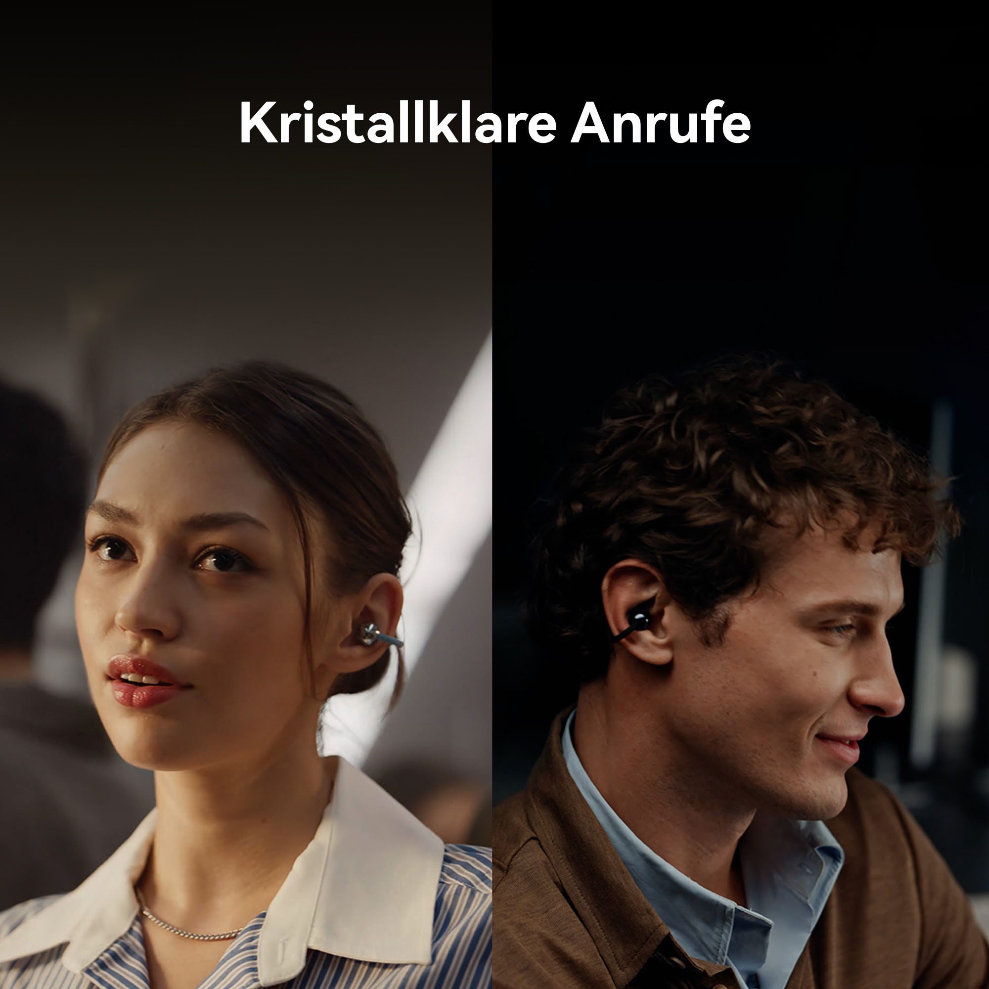 Huawei FreeClip 2 Wireless-Headset (Freisprechfunktion, A2DP Bluetooth, Leichtes Design für ganztägigen Tragekomfort, Kristallklare Anrufe)
