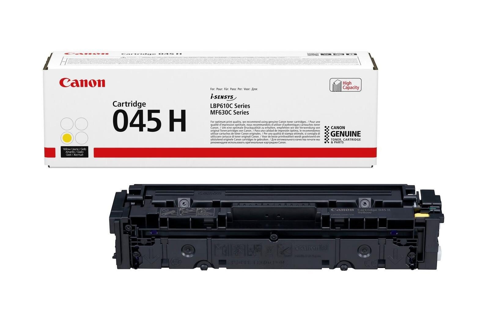 Canon Tonerkartusche Canon Toner 045H gelb