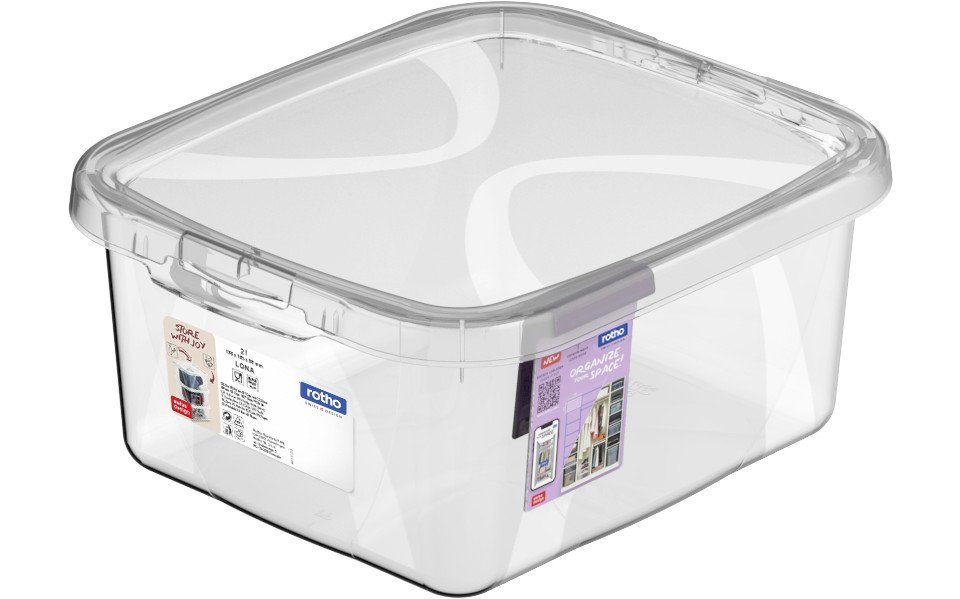 ROTHO Aufbewahrungsbox Rotho Aufbewahrungsbox Lona inkl. günstig online kaufen