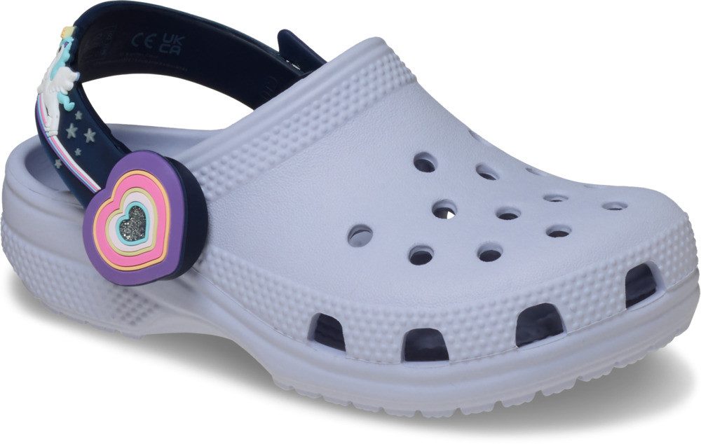 Crocs Toddler Classic Imagination Lights Backstrap Clog Clog Babyschuh, Kindergartenschuh, Blinkschuh mit hübschen Motiven