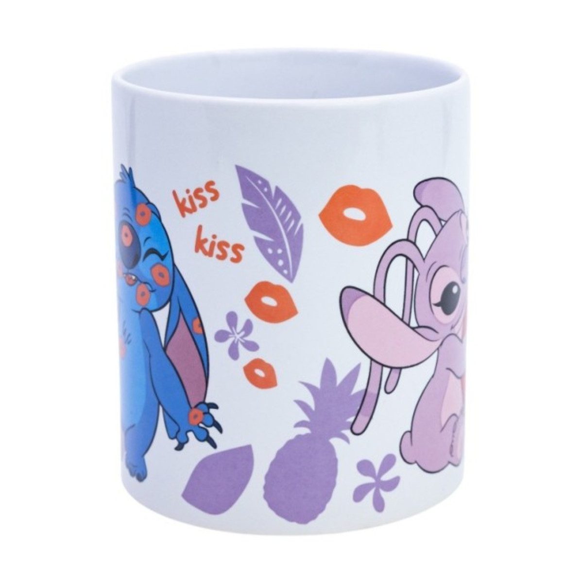 Disney Tasse Lilo & Stitch 325 ml für Kaffee Tee Kakao und Sammlung, Keramik