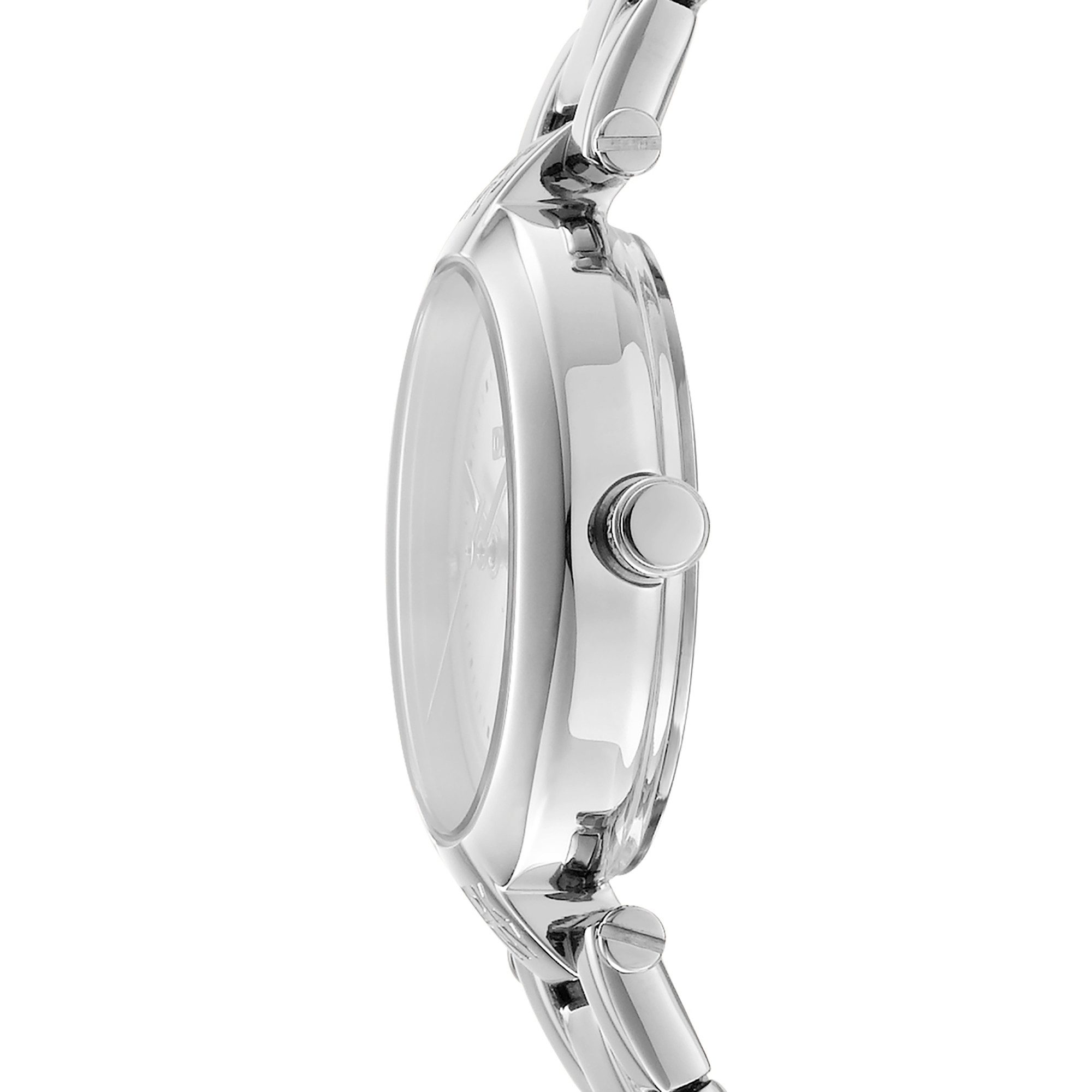 DKNY Quarzuhr Essential Mini DK1L043M0045, Armbanduhr, Damenuhr, Edelstahlarmband, analog