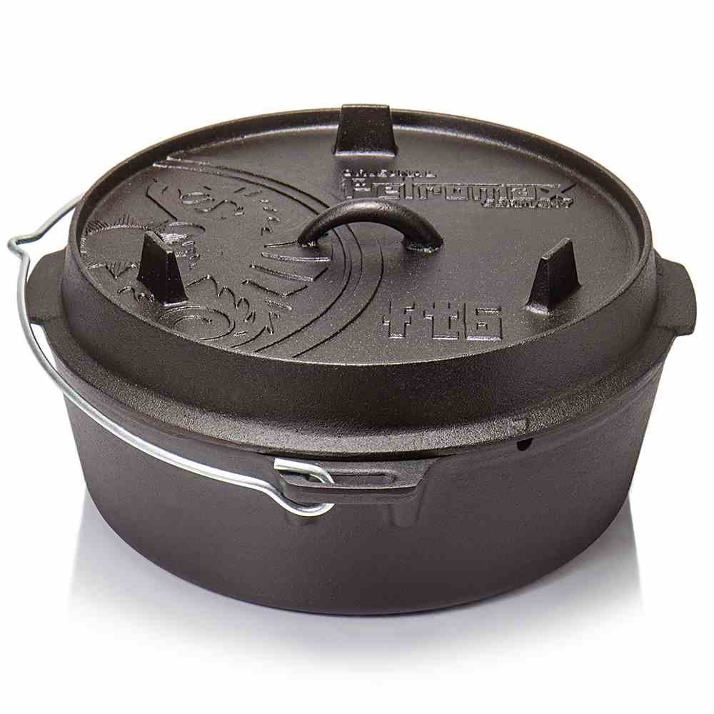 Petromax Schmortopf Petromax Dutch Oven Set Einsteiger 7.6Liter Set ft6t Feuerofen