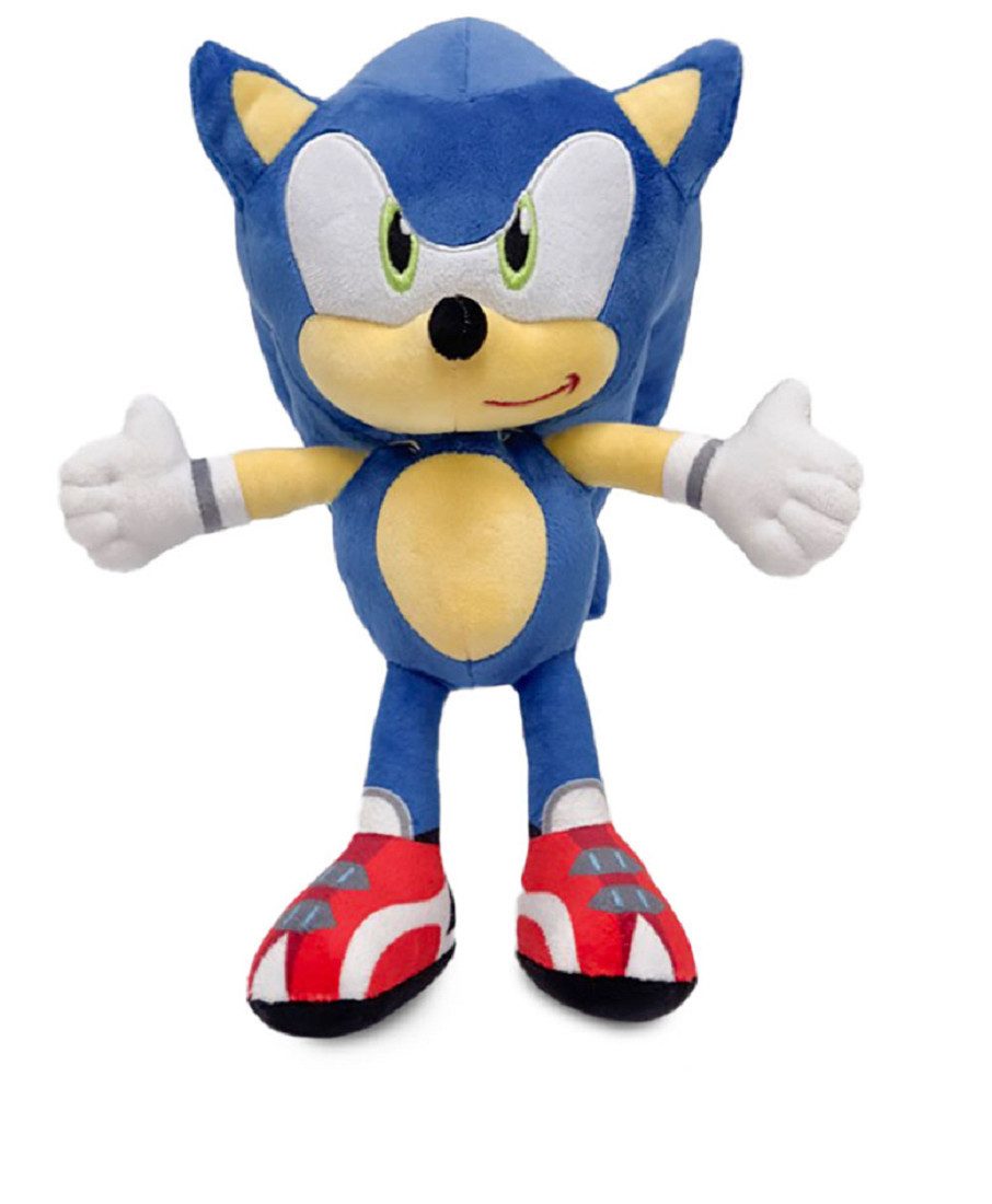 Sonic SEGA Kuscheltier Sonic The Hedgehog SEGA Plüschtier 30 cm Sonic Prime Kuscheltier blau (Set, 1-St., Geschenk-Set), Stofftier Sale Geschenke für Mädchen Jungen Kinder Babys spielen Prime