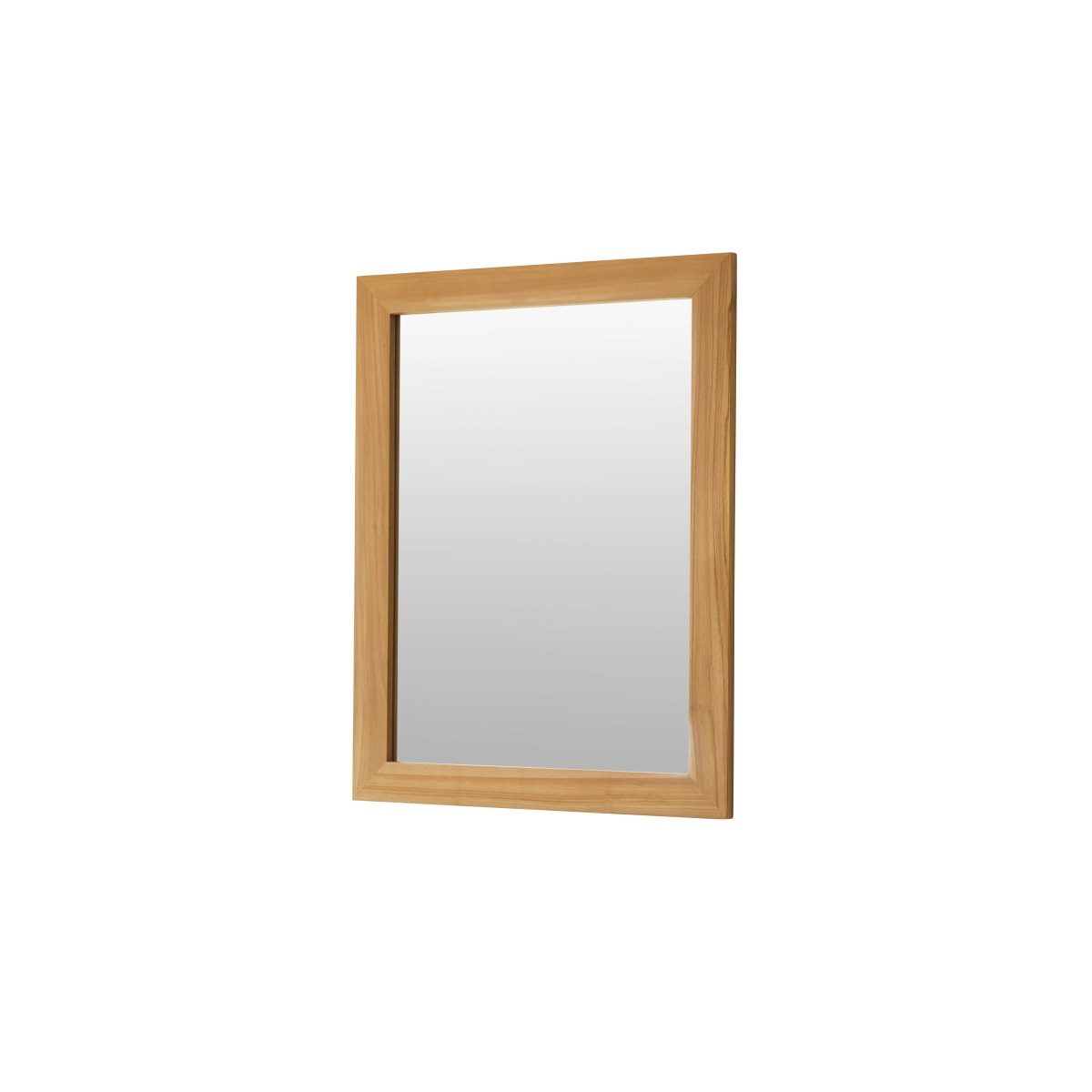 Tikamoon Spiegel Deko-Spiegel Tona aus Teakholz, 120 × 90 cm