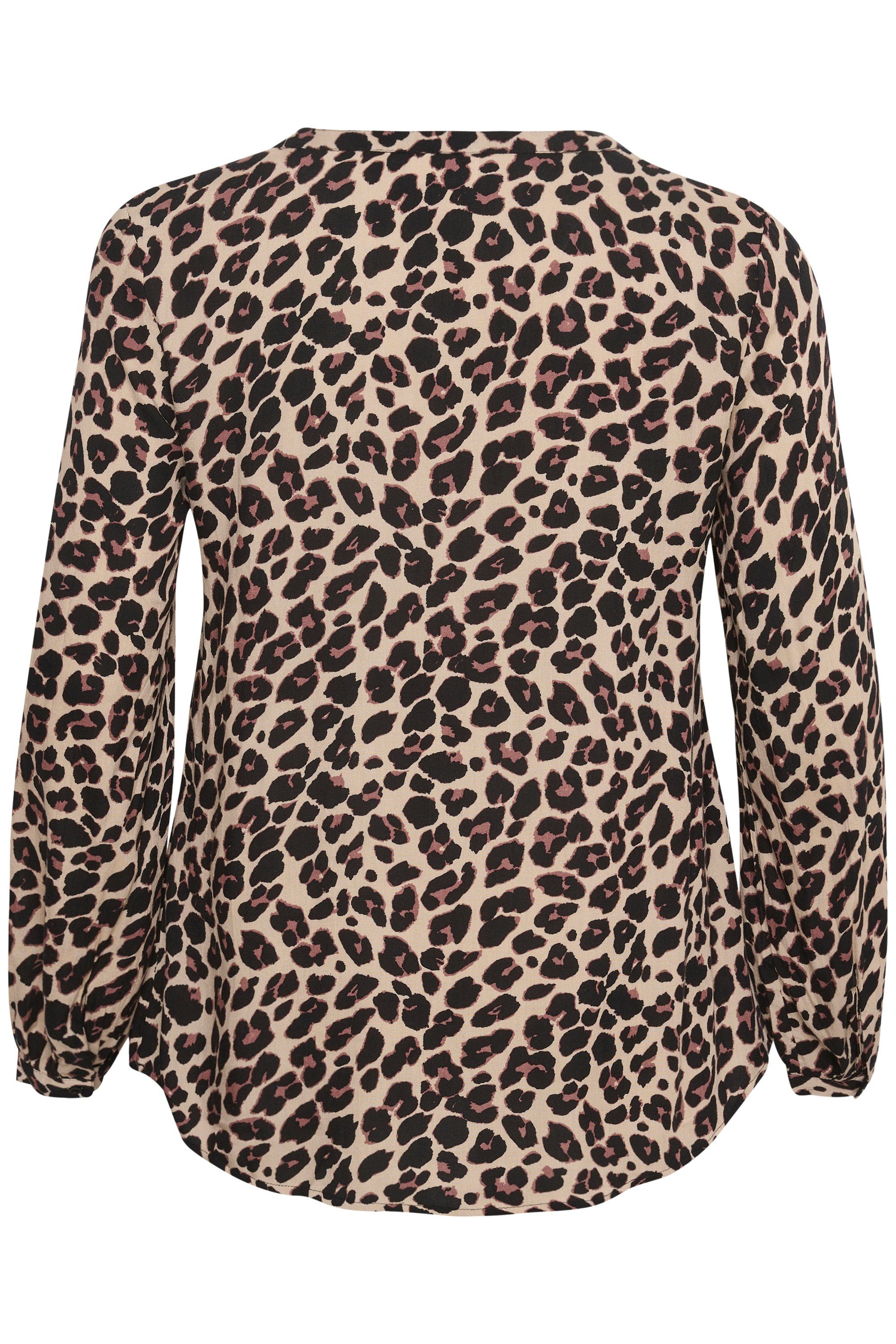 KAFFE Curve Langarmbluse Langarm-Bluse KCmirta Große günstig online kaufen