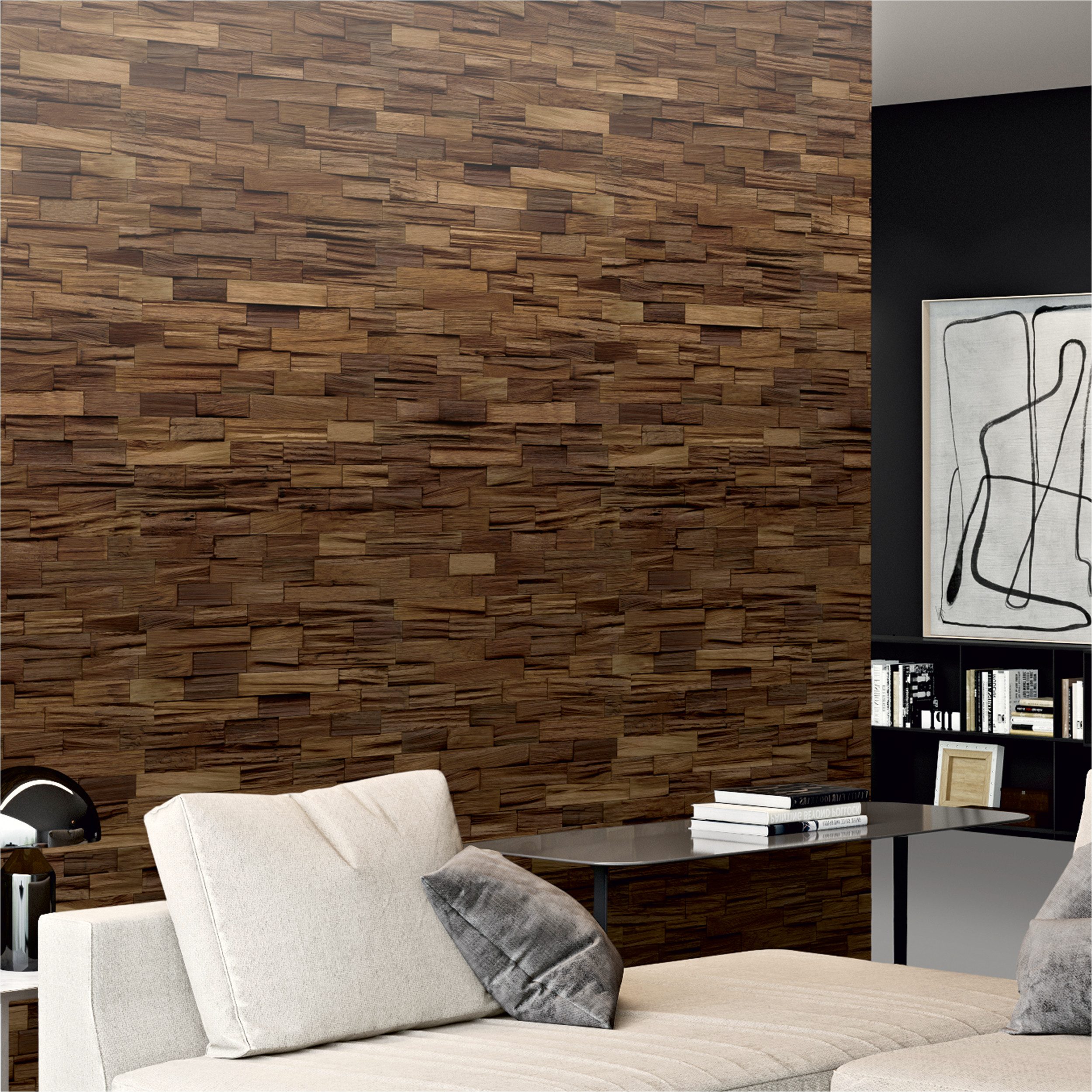 INDO 3D Wandpaneel Axewood FSC Bangkirai, günstig online kaufen