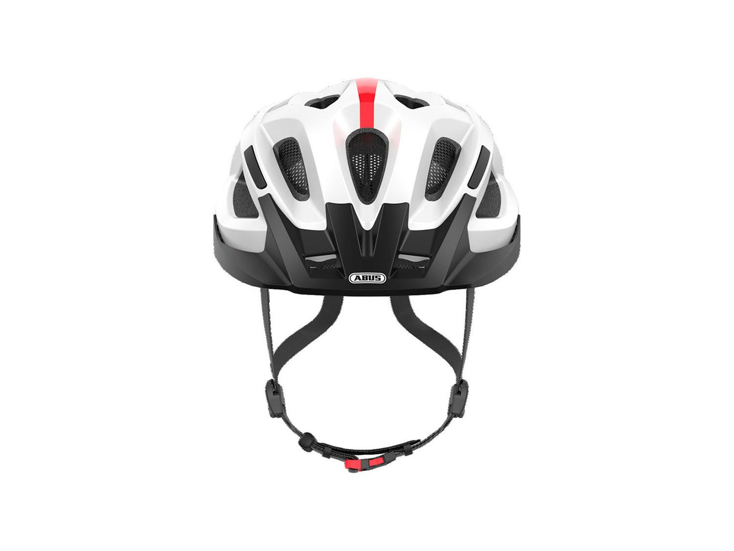 ABUS Mountainbikehelm Aduro 2.0 matt, race white 58-62 cm