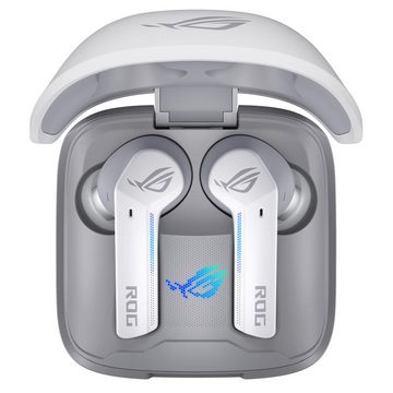 Asus ROG Cetra wireless In-Ear-Kopfhörer (Active Noise Cancelation, Google Assistant, Siri, Samsung Bixby, Amazon Alexa, Bluetooth, Moonlight White, ANC, wasserdicht, weiß, Wireless)
