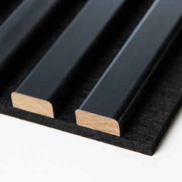 Kaiser plastic Dekorpaneele Kaiser Akustikpaneele, Farbe: schwarz, verschiedene Formate