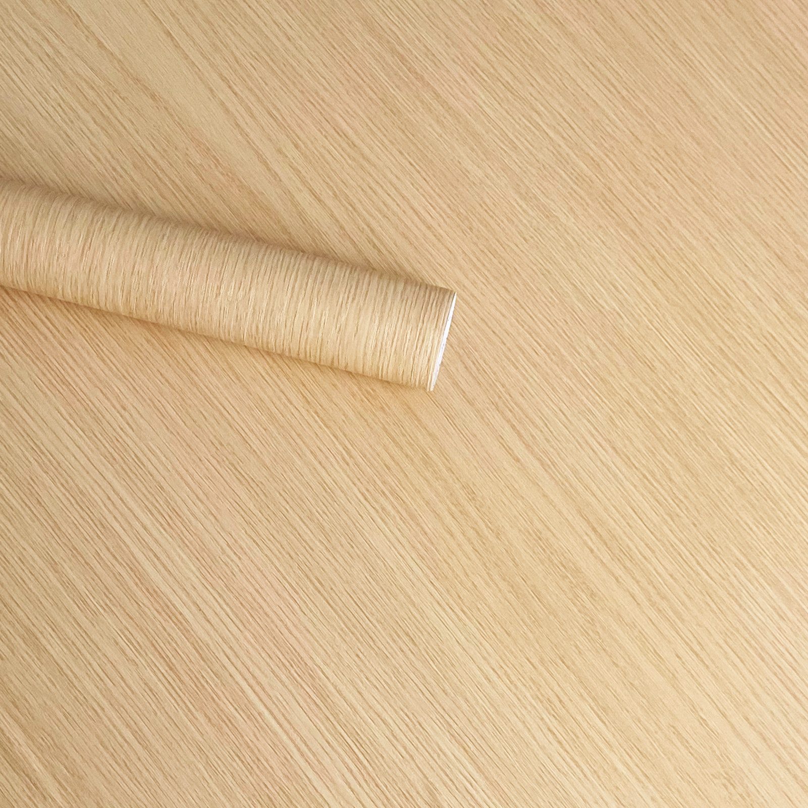 Yalion Vliestapete Yalion Selbstklebende Holzoptik Tapete - PVC Wasserdicht für Wände