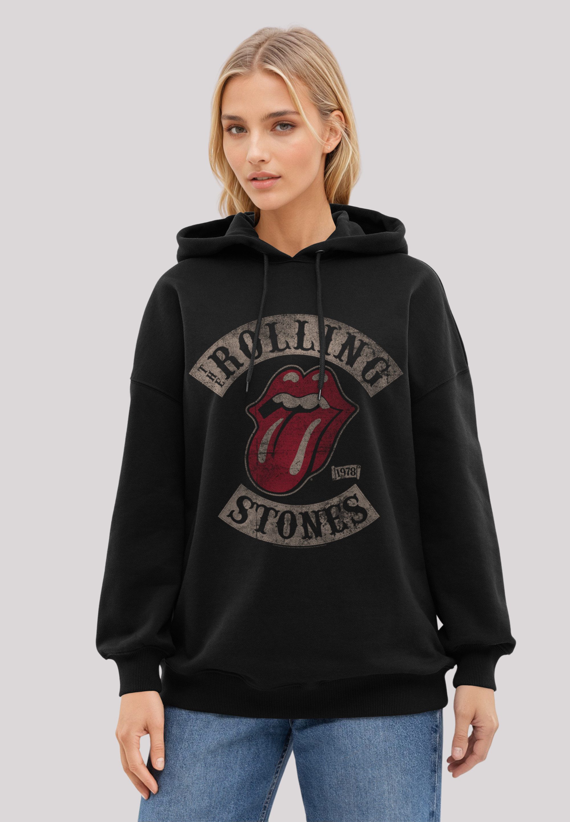 F4NT4STIC Kapuzenpullover The Rolling Stones Tour '78 Premium Qualität Streetwear