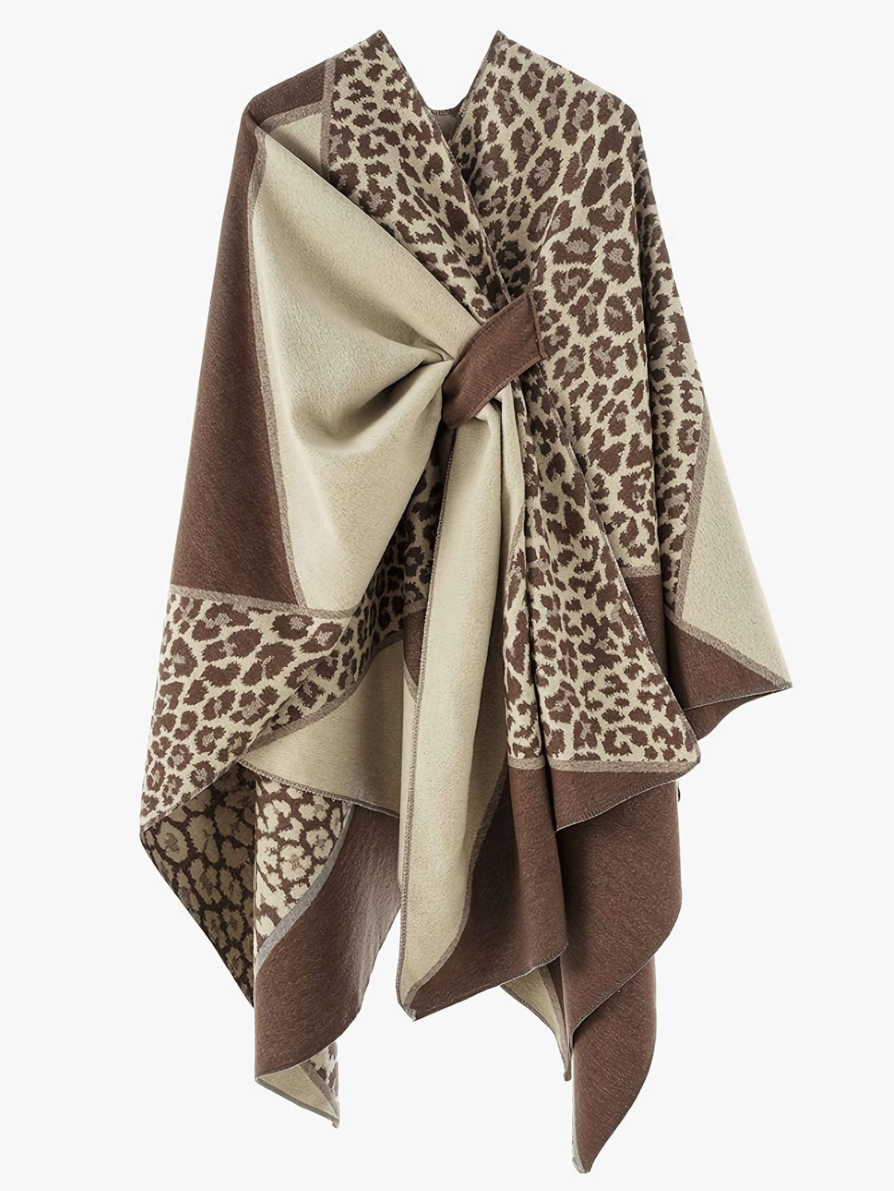 Oemmn Poncho Damen Schal,Poncho,Wärmender Schal für alle Jahreszeiten