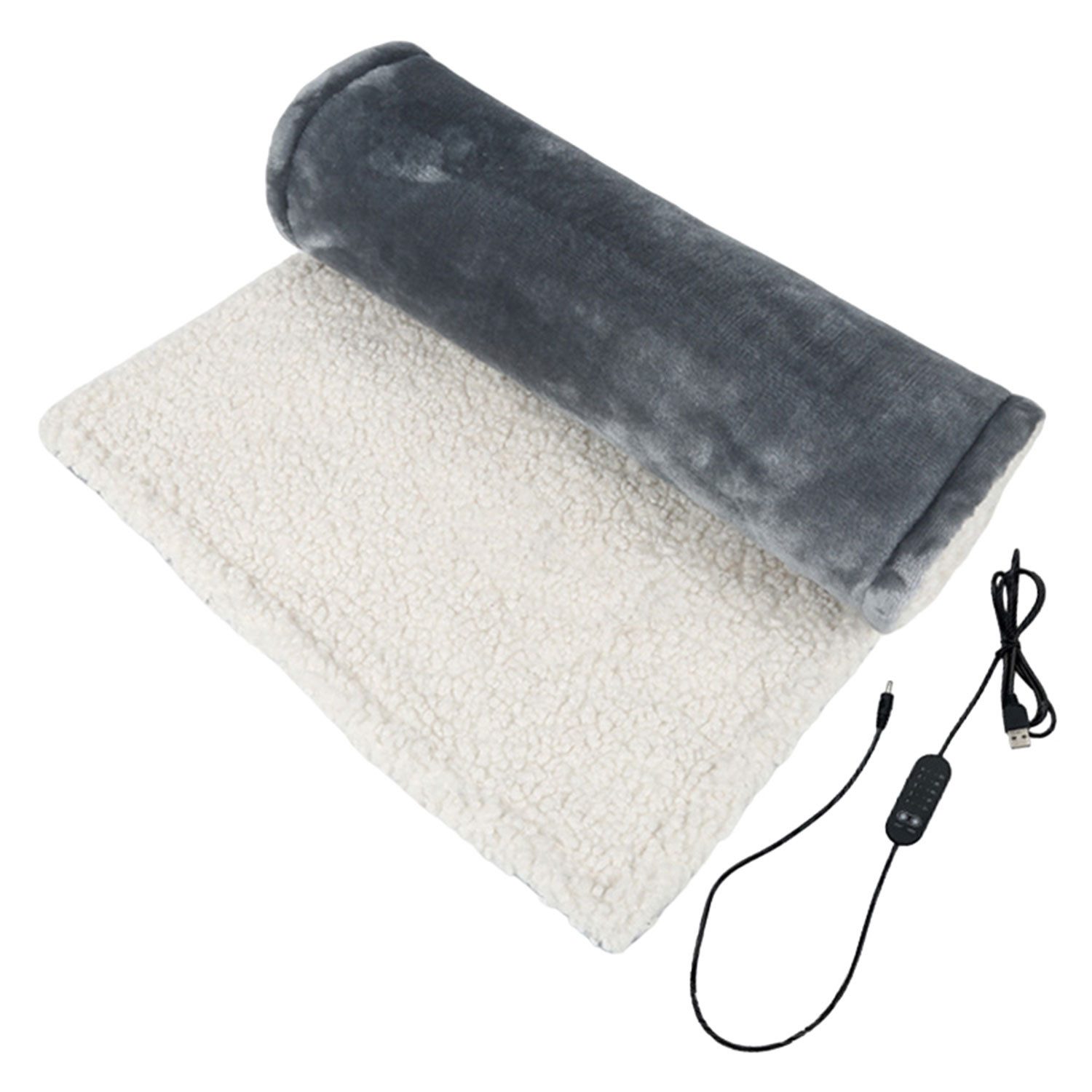 Refttenw Heizdecke Superweiche Heizdecke, USB-Heizdecke,100*40cm
