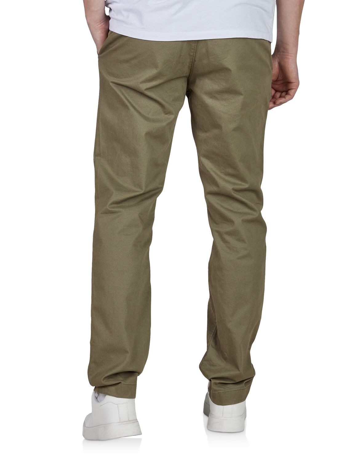 TOM TAILOR Chinohose Herren Stoffhose Regular Fit Freizeithose mit Stretch günstig online kaufen