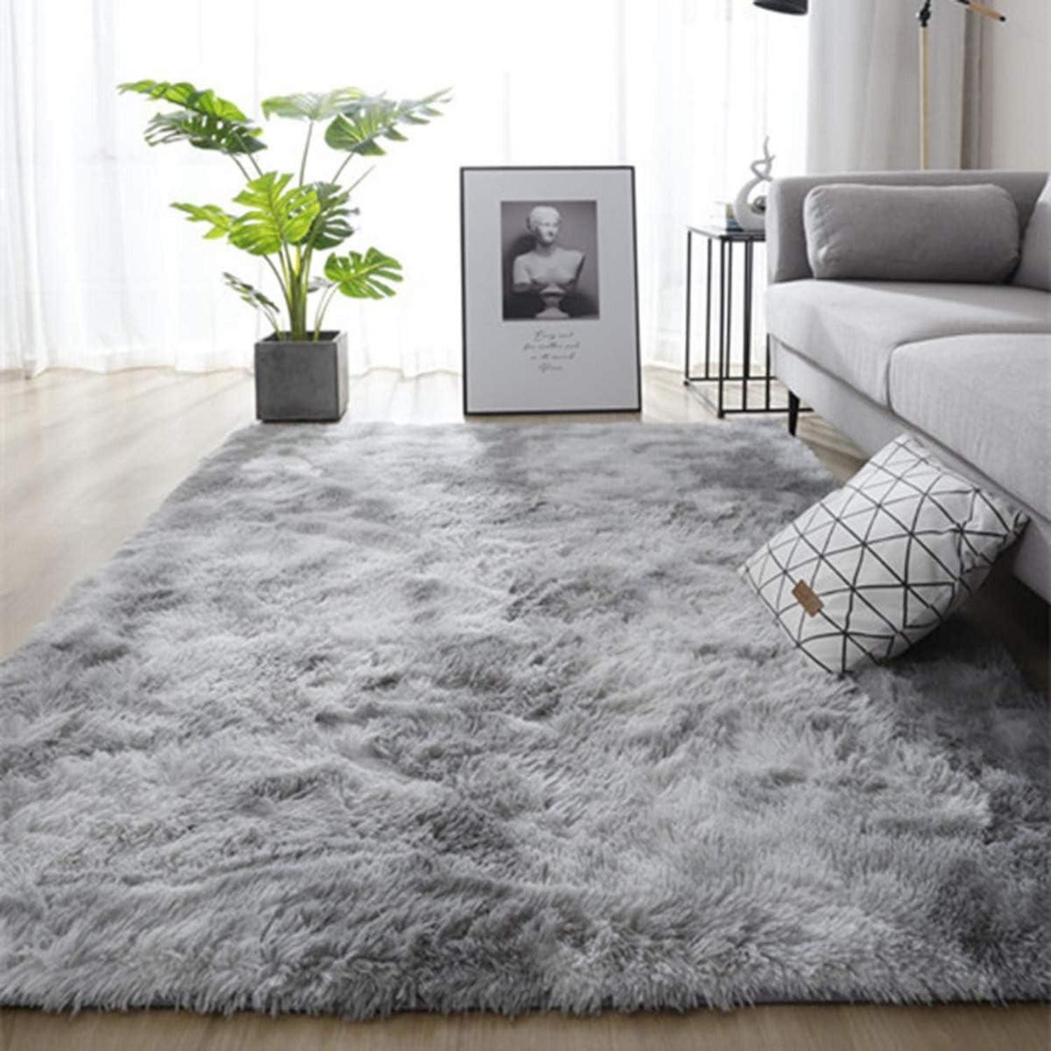 Leesentec Hochflor-Teppich Weicher Flauschiger Teppich Groß günstig online kaufen