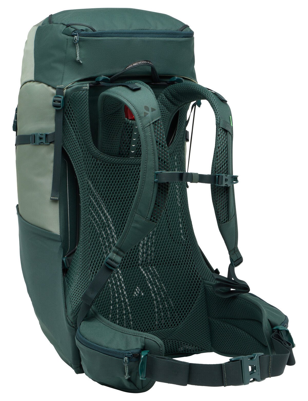 VAUDE Trekkingrucksack Rucksaecke>=50L Brenta 44+6, Wanderrucksack mit ausgezeichneter Rückenbelüftung, 44+6 Liter