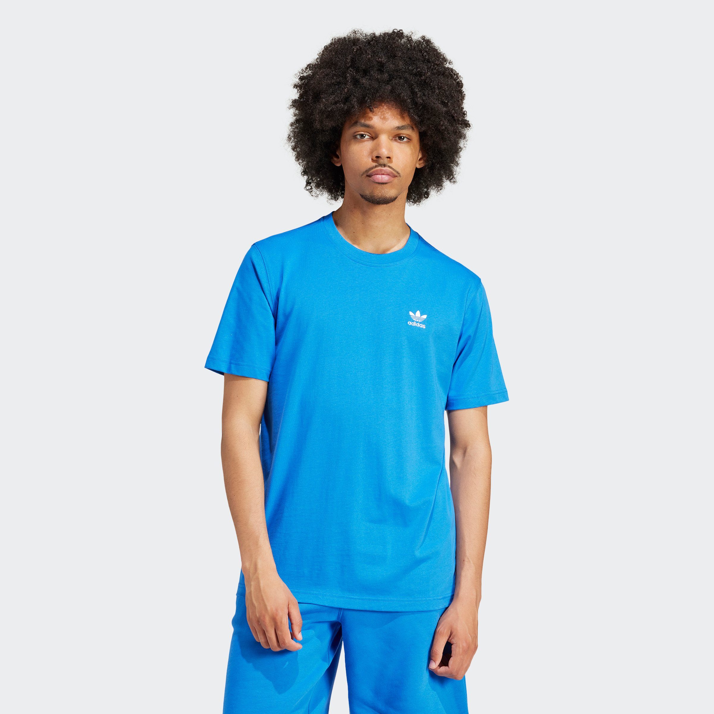 adidas Originals T-Shirt BLUE TEE ESSENTIAL