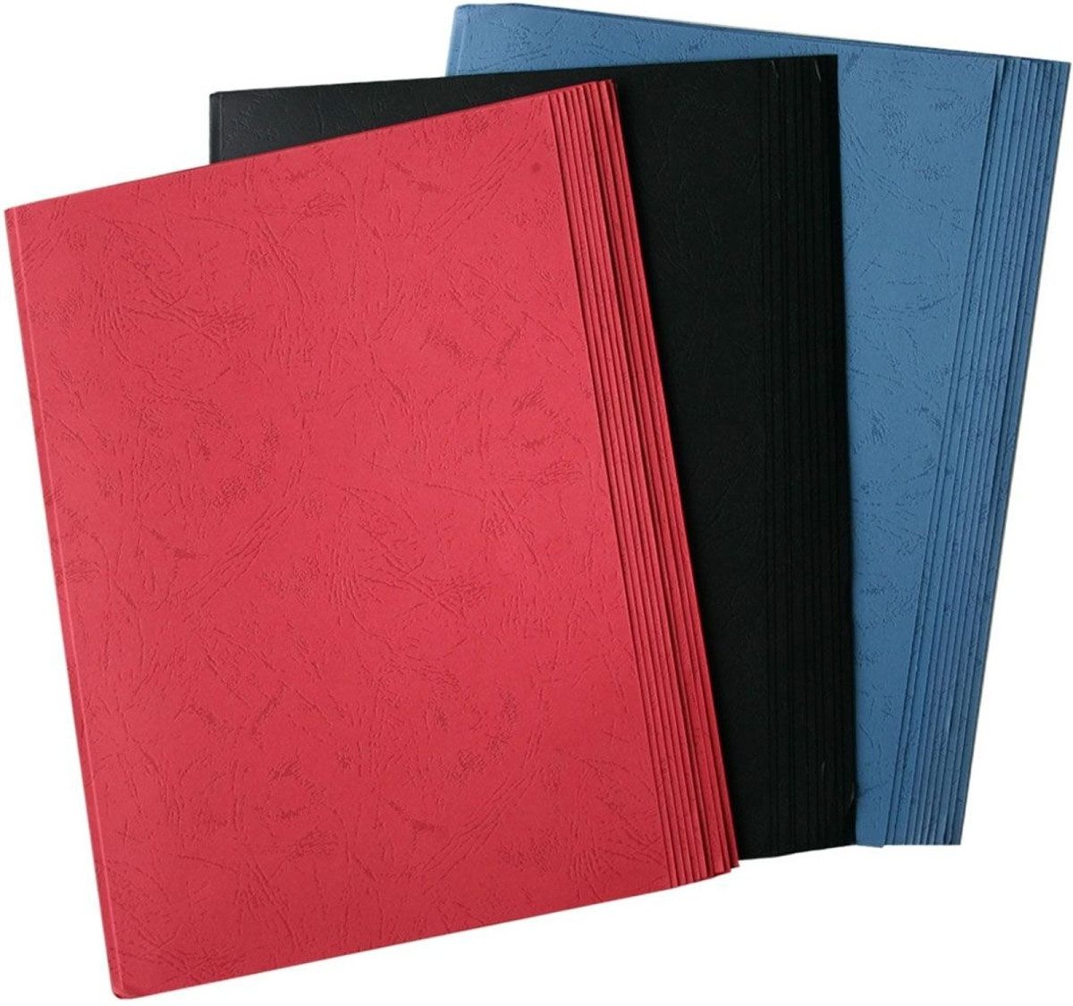 Olympia Thermo-Bindemappe Thermobindemappen A4 3mm VE=30 Stück farbig sortiert, (