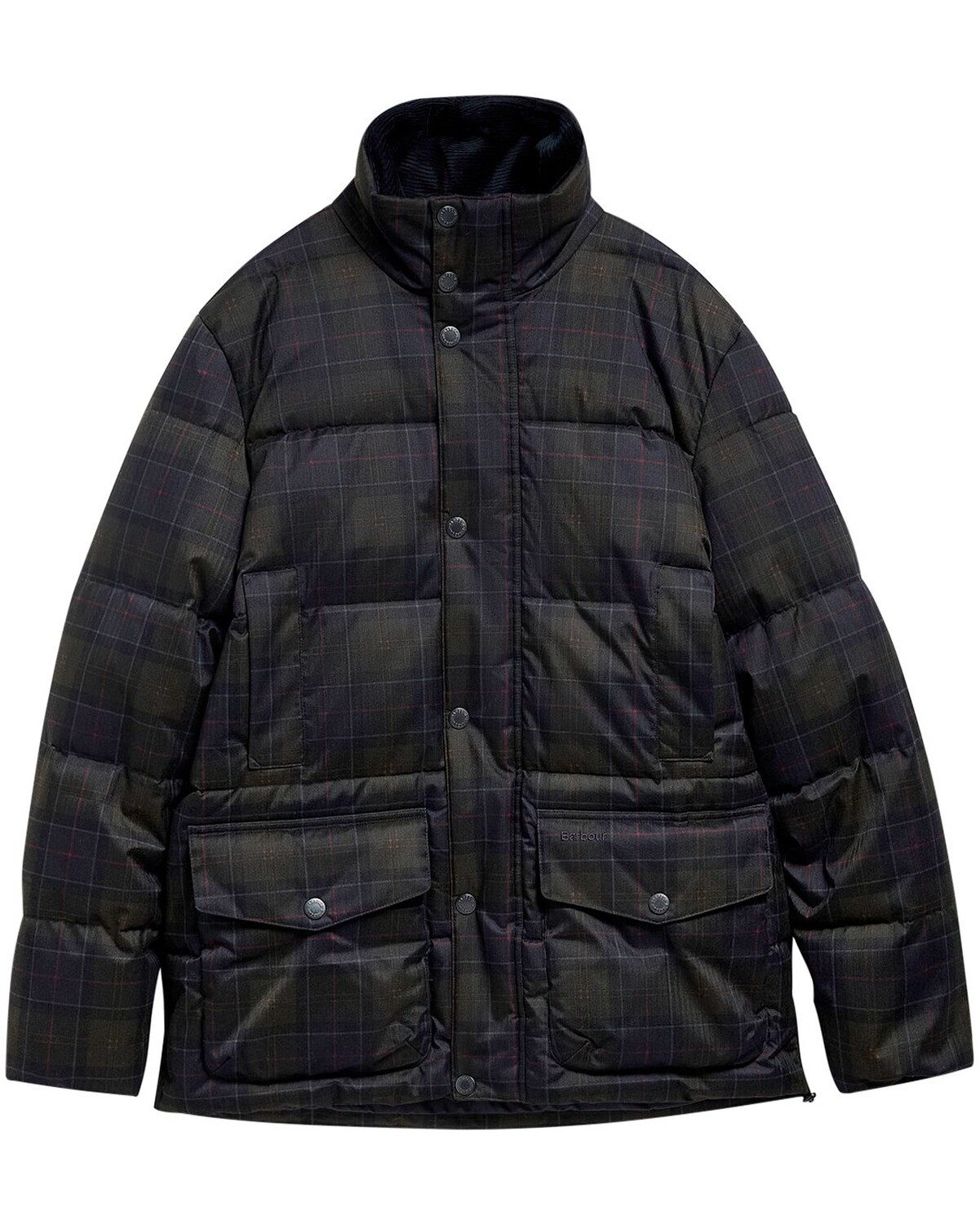 Barbour Steppjacke Steppparka Lonnen Tartan