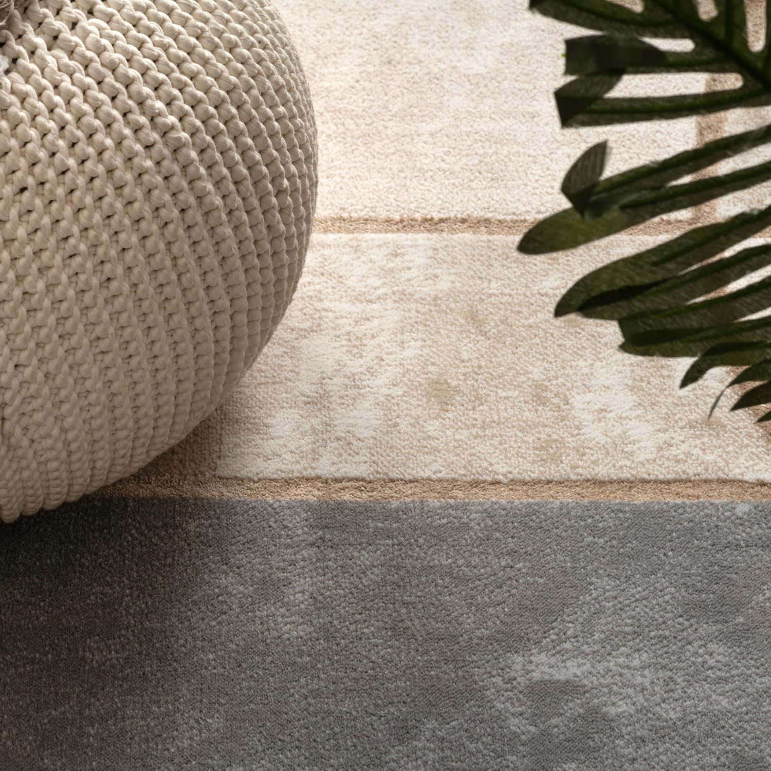 KADIMA DESIGN Teppich Abstrakt Wohnzimmer schmutzabweisend günstig online kaufen