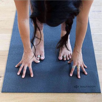 Halfmoon Yogamatte Halfmoon Deluxe Studio Mat Yogamatte, Naturkautschuk, rutschfest, stoßdämpfend, pflegeleicht, hohe Qualität