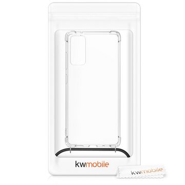 kwmobile Handyhülle Necklace Case für Samsung Galaxy S20 FE, Hülle Silikon mit Handykette - Band Handyhülle