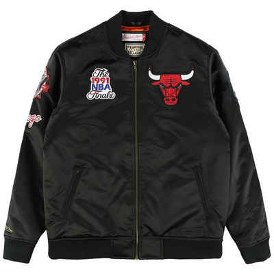 Mitchell & Ness Bomberjacke Satin FLIGHT Chicago Bulls