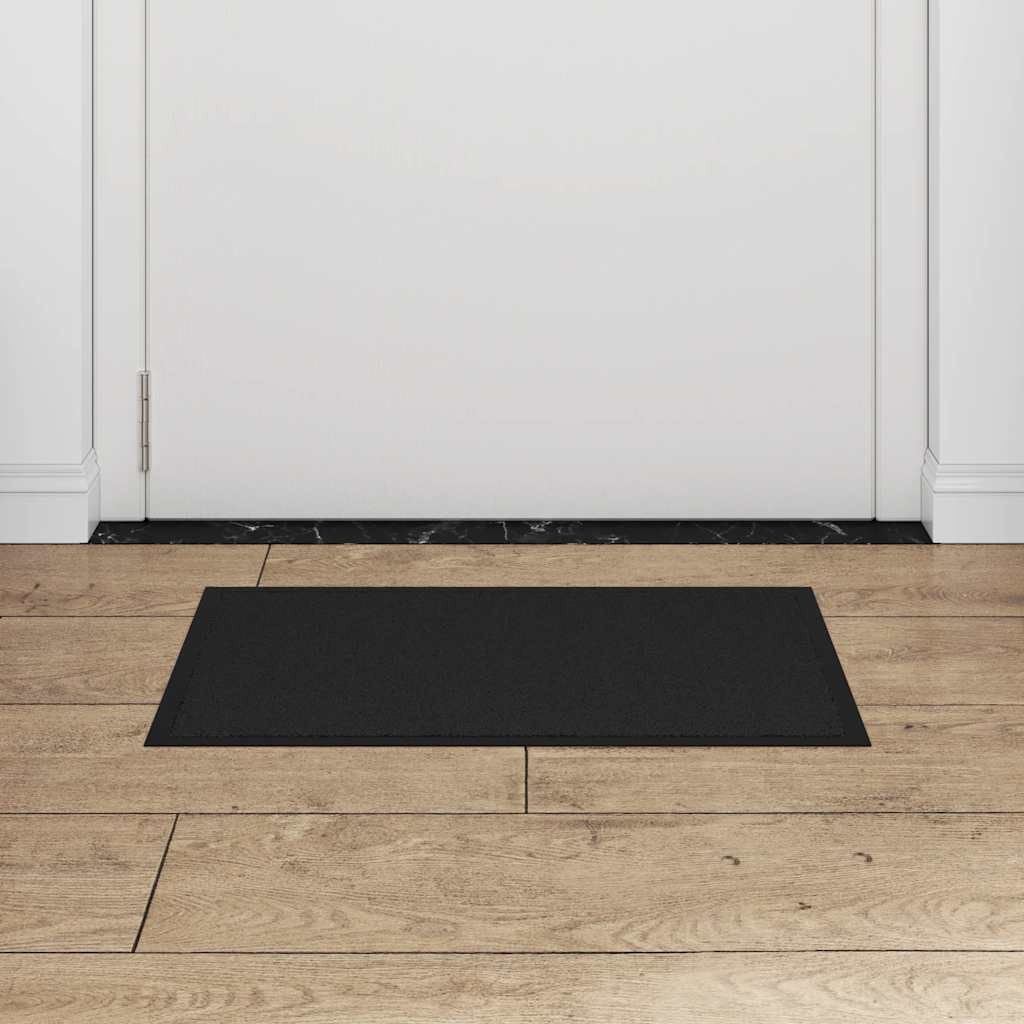 vidaXL Fußmatte Fußmatte Schwarz 40x60 cm, günstig online kaufen