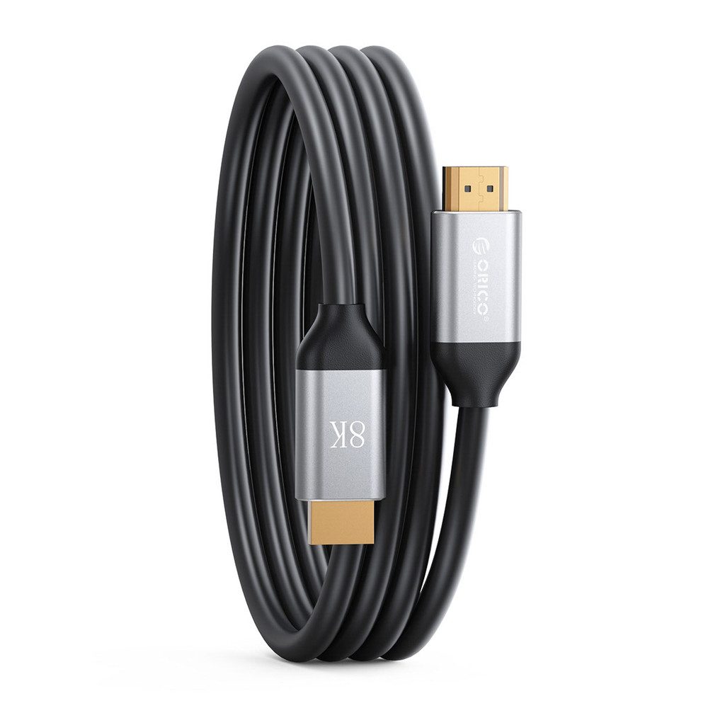 ORICO Videokabel Anschlusskabel Monitorkabel HDMI-Kabel, HDMI, HDMI (100.0 cm), 8K 60 Hz, 4K 120 Hz, vergoldet, abwärtskompatibel