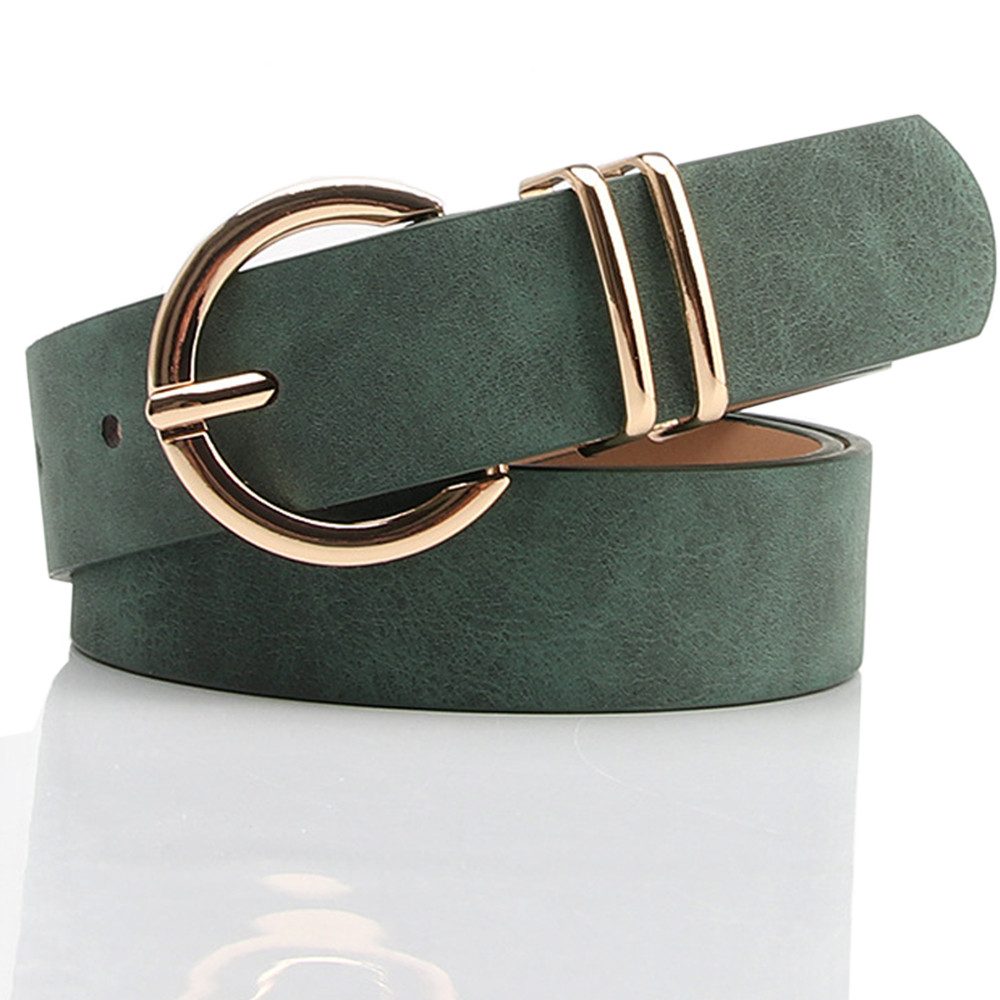 RWEUOQ Nietengürtel Ledergürtel für Damen Goldene günstig online kaufen