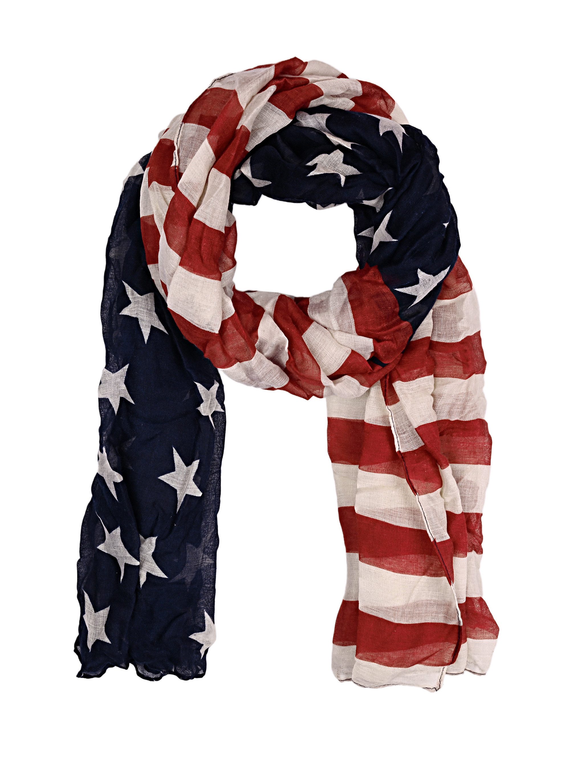 Goodman Design Modeschal USA-Flaggen-Schal - Halstuch - Schultertuch, Weich günstig online kaufen
