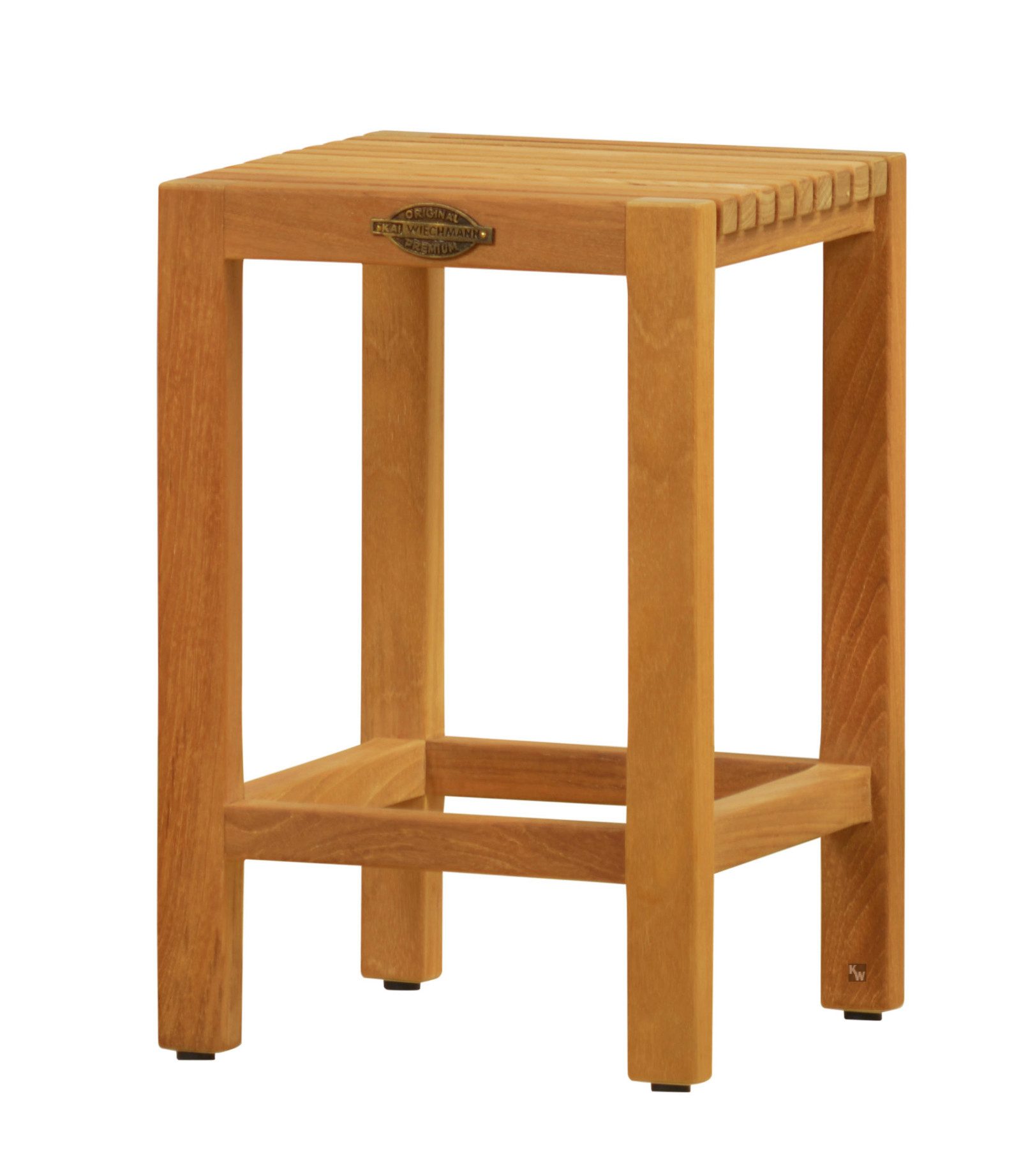 Kai Wiechmann Beistelltisch Bad Beistelltisch Holz Viola, Premium Beistelltisch aus Teakholz