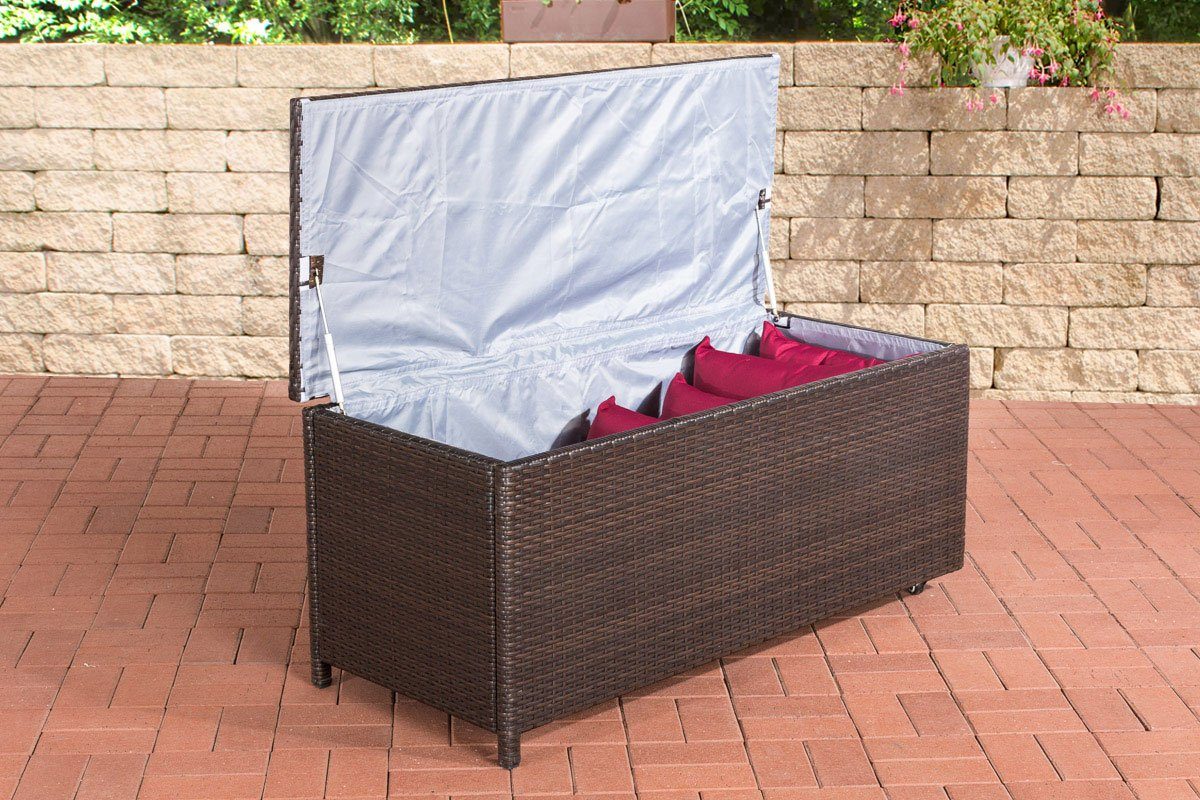 CLP Auflagenbox »Kudde V2«, Gartenbox mit Laufrollen für Kissen und