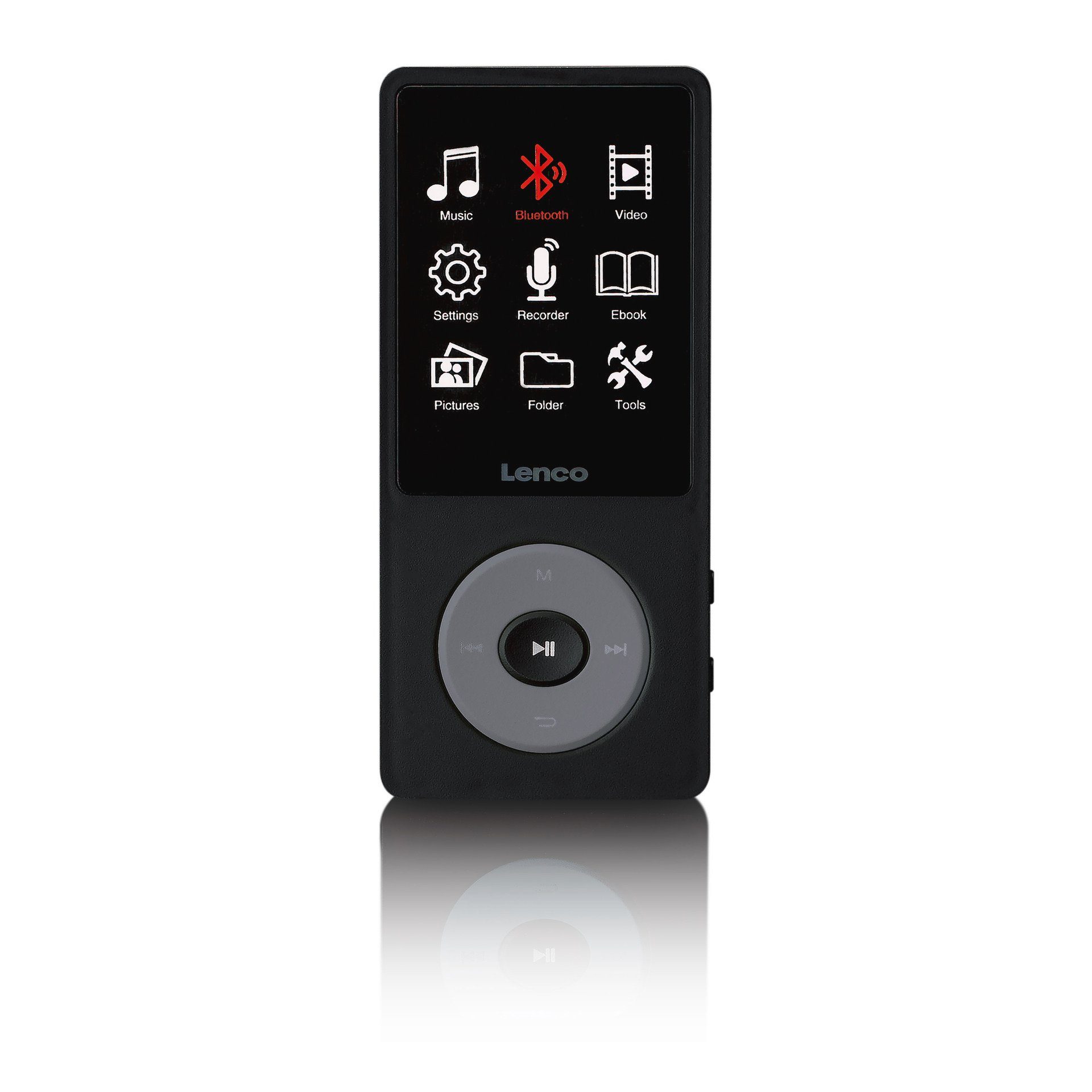 Lenco Xemio-860 MP4-Player mit Display Akku BT 8GB MP4-Player