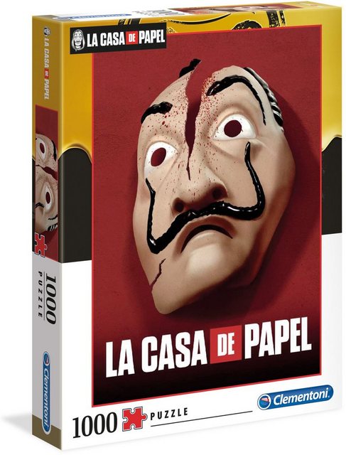 Image of Clementoni Netflix La Casa De Papel 1000 Teile Puzzle Clementoni-39533
