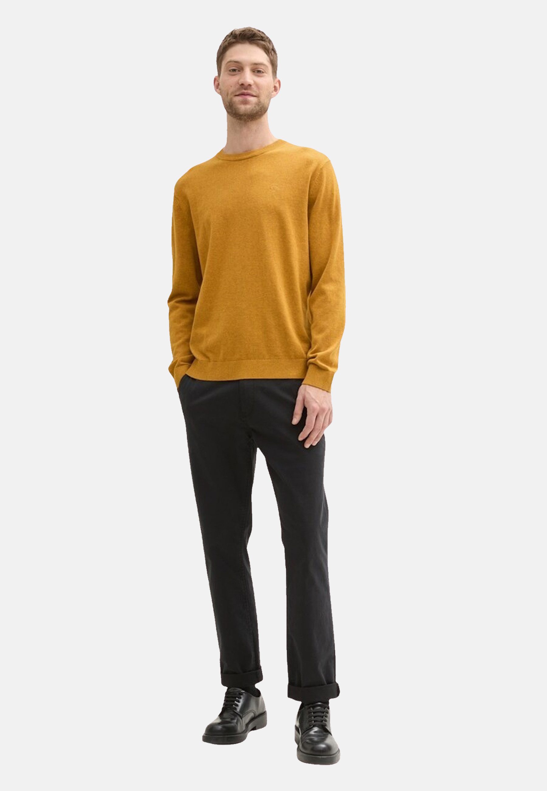 TOM TAILOR Strickpullover Pullover Strickpullover R-Neck (1-tlg)